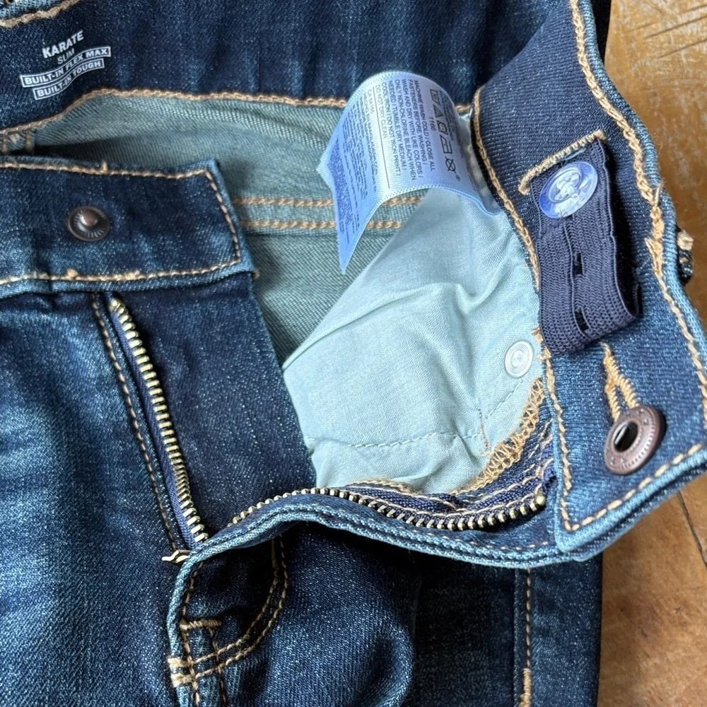 NWOT Old Navy Boys Karate Slim Jeans size 8